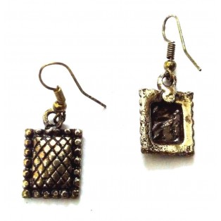 Antique Gold Earring Jhumki Contemporary Fashion Jewelry Hook Drop Dangle EA230